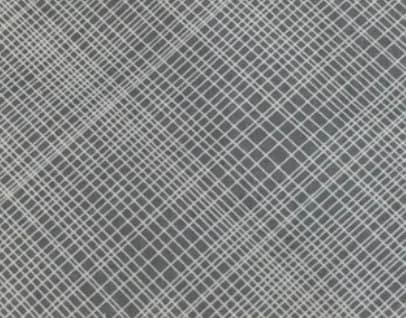 Hey Mister Plaid Collar Gray - LAMINATED Cotton Fabric - Riley Blake