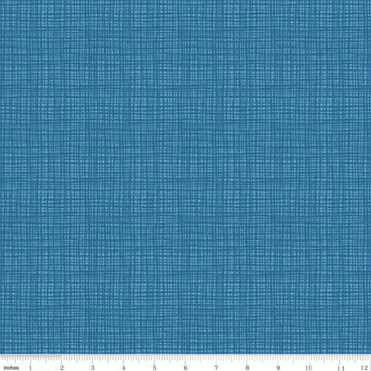 Texture Blue - LAMINATED Cotton Fabric - Riley Blake