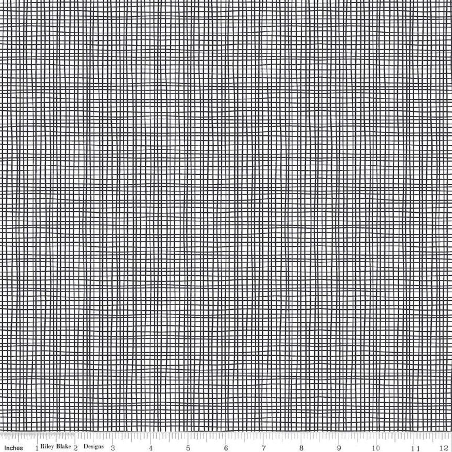 Sleep Tight Weave Gray - LAMINATED Cotton Fabric - Riley Blake