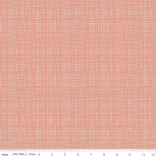 Texture Blush - LAMINATED Cotton Fabric - Riley Blake