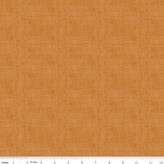 Fossil Rim 2 Scratch Orange - LAMINATED Cotton Fabric - Riley Blake