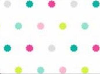 Flit and Bloom Scalloped Dot White - LAMINATED Cotton Fabric - Riley Blake